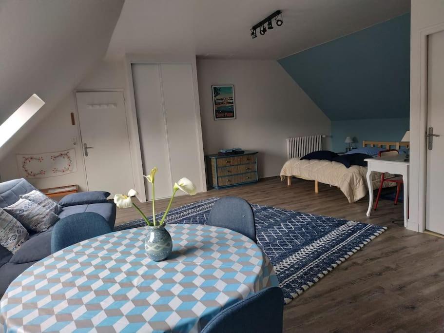 Grand Studio, Tout Equipe Et Renove. Combrit Екстериор снимка